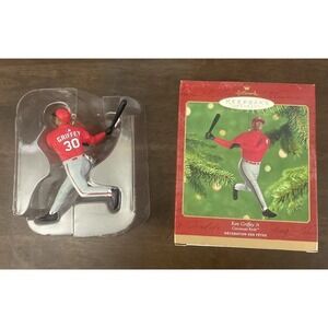 Ken Griffey Jr NEW Hallmark 2000 Cincinnati Reds Baseball Ornament Hall of Fame